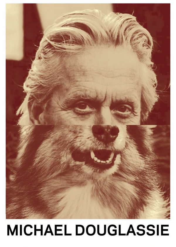 02 Celebrity Mash-ups - Michael Douglassie