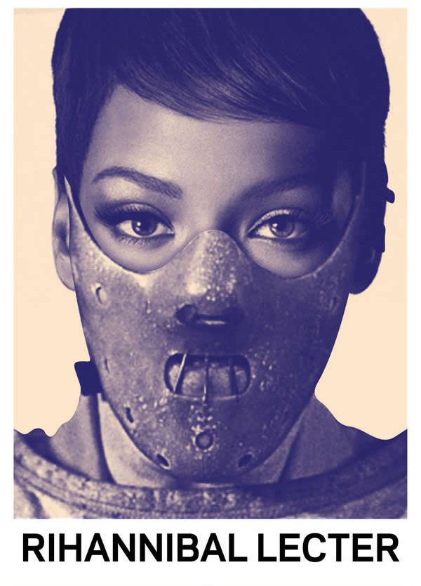 03 Celebrity Mash-ups - Rihannibal Lecter
