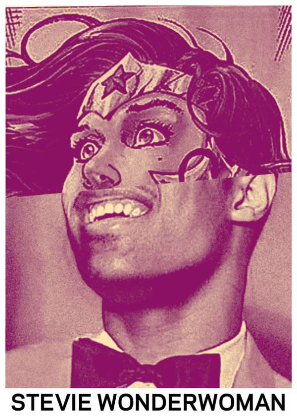 07 Celebrity Mash-ups - Stevie Wonderwoman