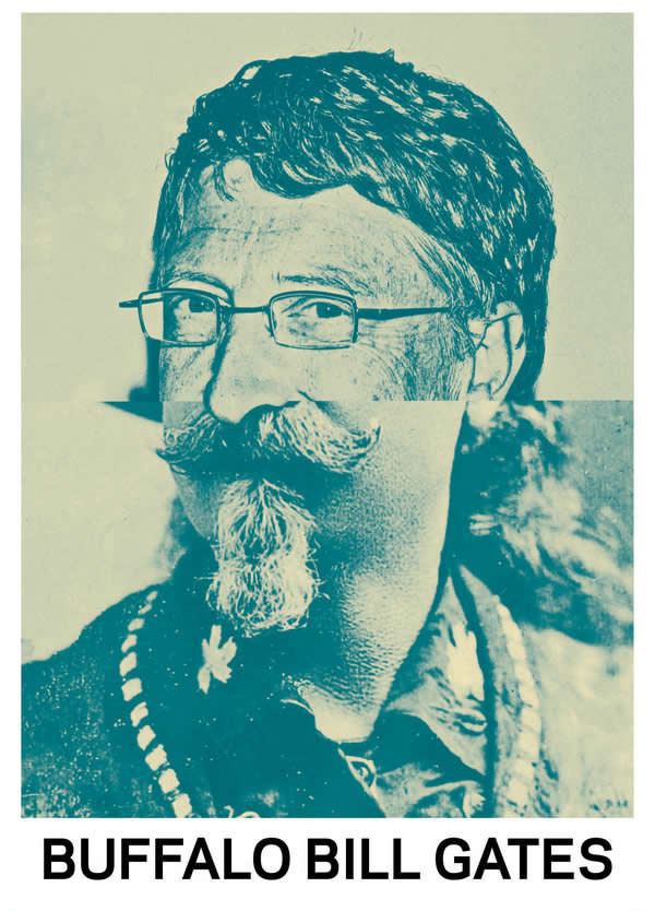 11 Celebrity Mash-ups - Buffalo Bill Gates