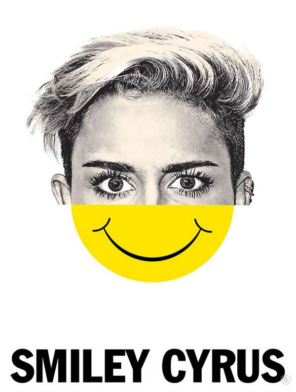 18 Celebrity Mash-ups - Smiley Cyrus