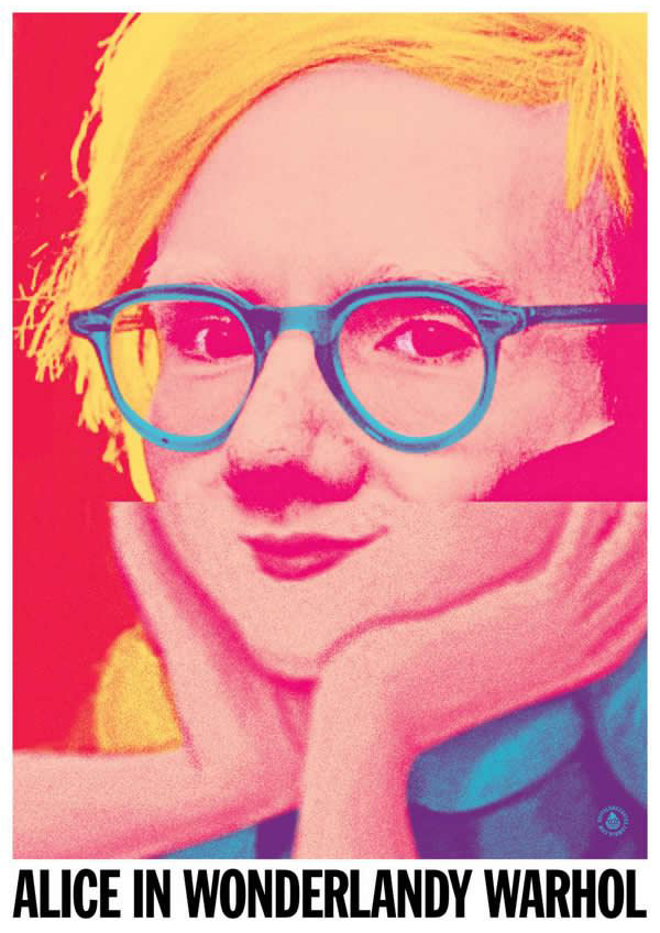 19 Celebrity Mash-ups - Alice In Wonderlady Warhol
